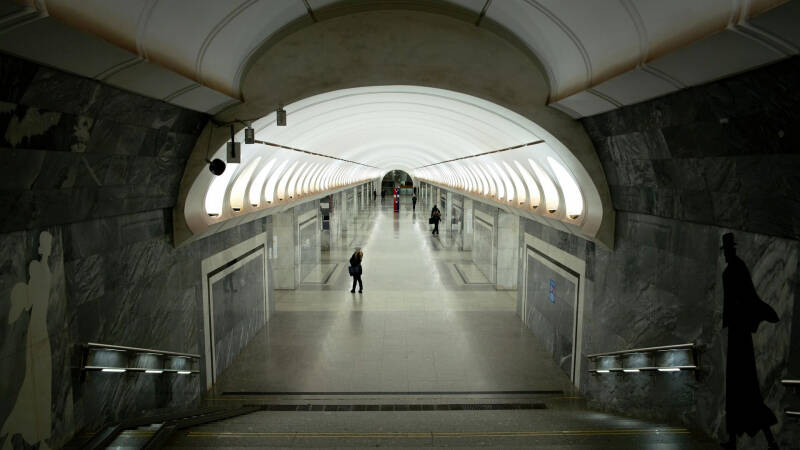 В московском метро начали тестировать шеринг зонтов